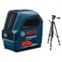 Bosch GLL 2-10  křížový laser + stativ BT150