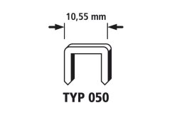 Wolfcraft široké sponky do sponkovačky výška 10 mm 1000 ks 7012000