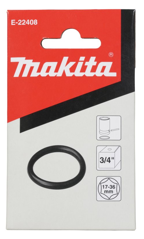 Makita E-22408 O-kroužek pro klíč nástrčný 3/4" čtyřhran
