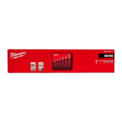 Milwaukee sada vyhnutých oboustranných očkových klíčů 75° 6-19mm 4932492737