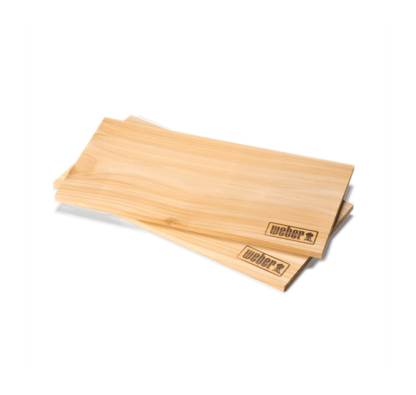 Weber® 17831 udící prkénka z cedrového dřeva 60 x 15 cm, 2 ks