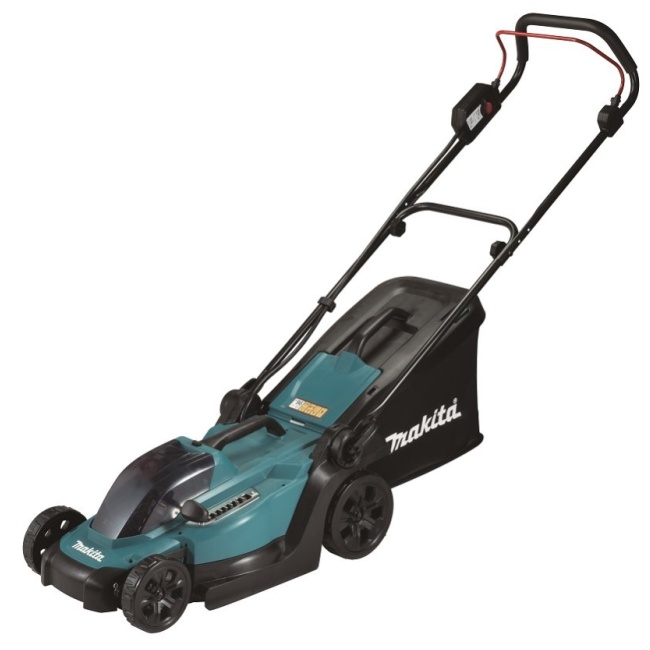 Makita DLX2583T aku set DLM330 aku sekačka a DHW180 aku tlaková myčka Li-ion 18V LXT 1x5Ah