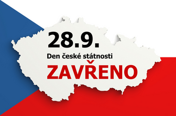 Omezení provozu ve státní svátek 28.9.2022