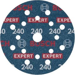 Bosch brusný kotouč EXPERT O780 s fólií, 125 mm, G240, 50ks 2608902413