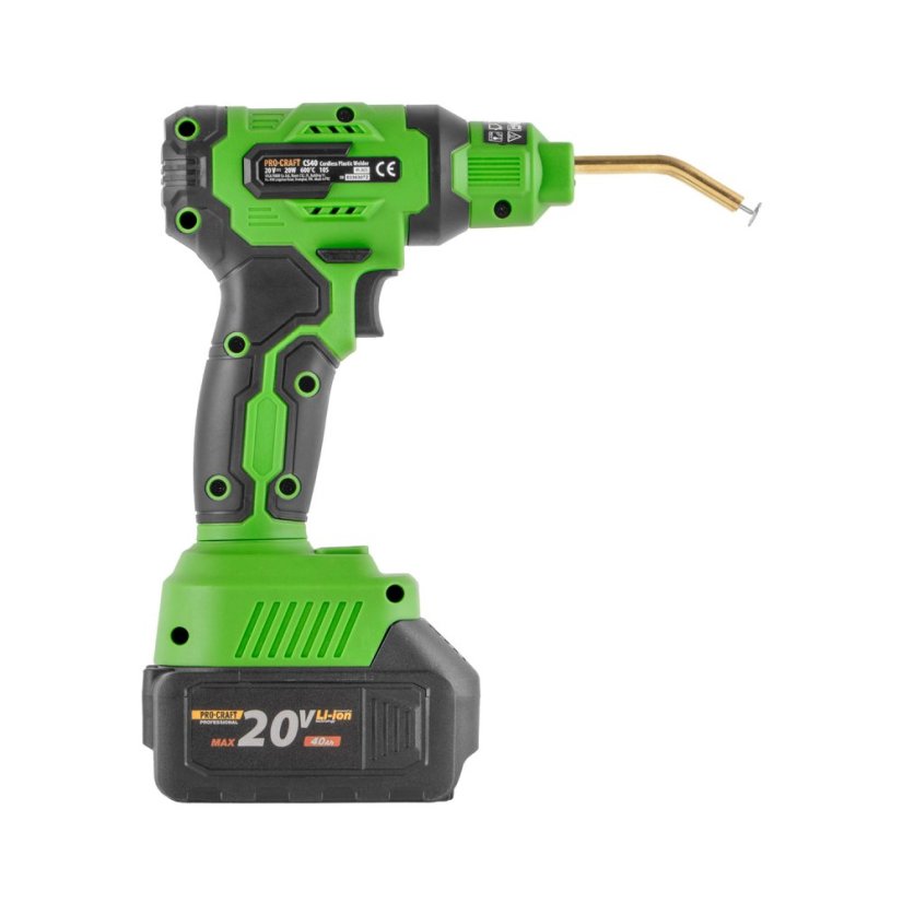 Procraft CS40BB aku svářečka pro plasty 20 V bez aku