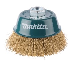 Makita D-39805 hrncový kartáč mosazný drát vlnitý 100mm M14