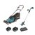 Makita DLM432+DUR193 Aku set aku sekačka a aku vyžínač Li-ion 18V LXT 2x18V 5,0Ah