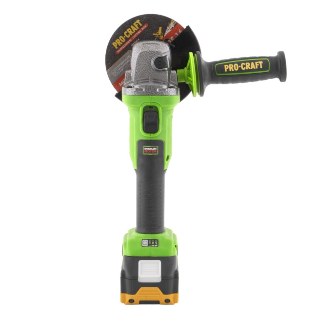 Procraft PWA220 aku úhlová bruska 125 mm 20V 1x4Ah