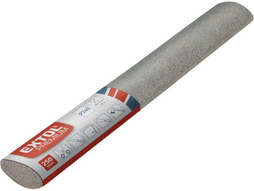 EXTOL PREMIUM 8877015 brousek elipsovitý, 250x33x18mm EXTOL PREMIUM 8877015 brousek elipsovitý, 250x33x18mm