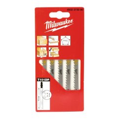 Milwaukee T 101 DP  75 x 4 mm pilový plátek do přímočaré pily 4932373080