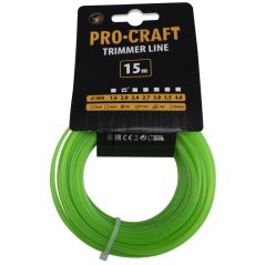 Procraft ZV-2/15 struna žací 2mm 15m hvězda