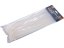 EXTOL PREMIUM 8856110 pásky stahovací na kabely bílé, 250x4,8mm, 100ks, nylon PA66