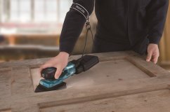 Makita BO006CGZ aku vibrační bruska s regulací 100x150mm Li-ion XGT 40V bez aku Z