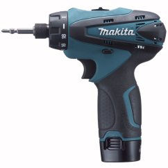 Makita DF030DWE aku šroubovák 1/4" Li-ion 10,8V/1,3Ah