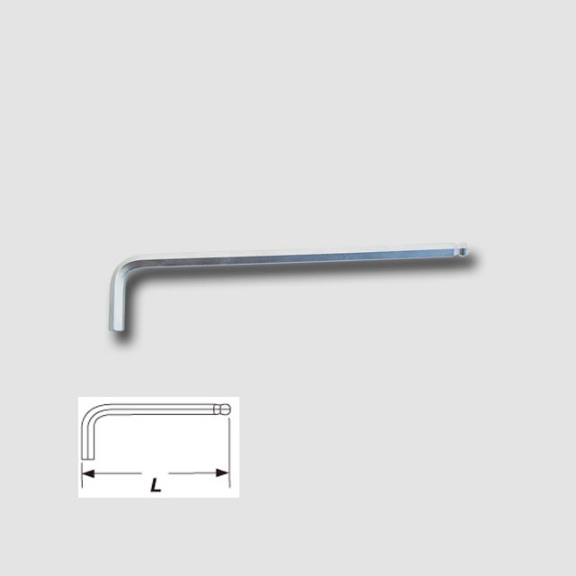 HONITON H33060 klíč imbusový s hlavičkou prodloužený S2 6,0mm HONITON H33060 klíč imbusový s hlavičkou prodloužený S2 6,0mm