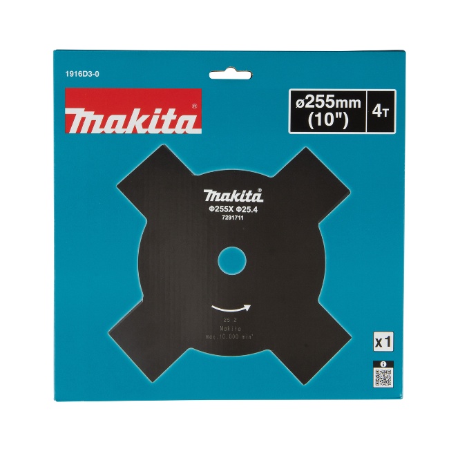 Makita 1916D3-0 nůž žací 4 zubý 255x25,4x2mm=old 197320-2 Makita 1916D3-0 nůž žací 4 zubý 255x25,4x2mm=old 197320-2