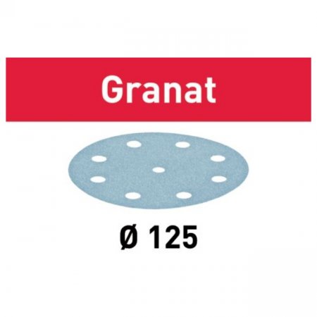Festool 497170 brusné kotouče STF D125/8 P150 GR/100 Granat