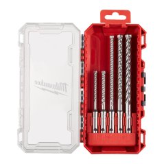 Milwaukee 5 dílná sada vrtáků 5 -10 mm SDS-Plus čtyřbřit MX4 4932498297
