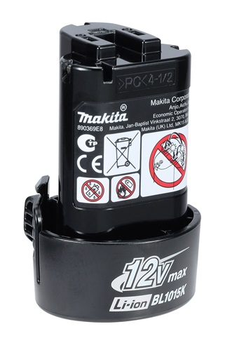 Makita 632V77-5 akumulátor Li-ion BL1015K 10,8V/1,5Ah = old196066-7