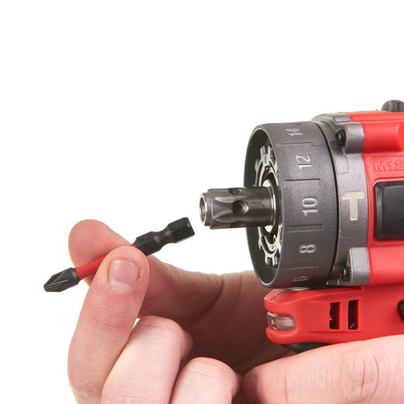 Milwaukee M12 FUEL™ FPDXKIT-202X kompaktní příklepová vrtačka s rychlovýměnným sklíčidlem 4933464138
