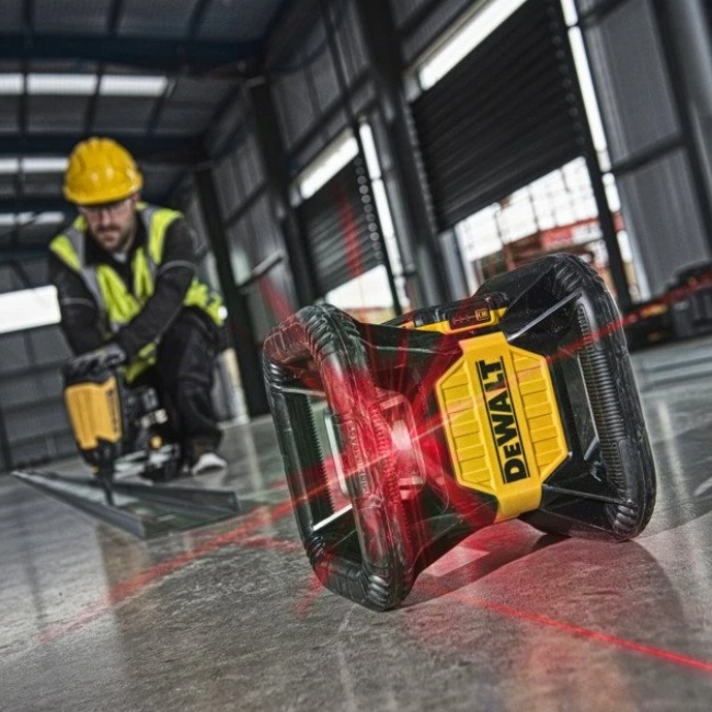 DeWALT DCK374D1R 18V sada rotačního laseru