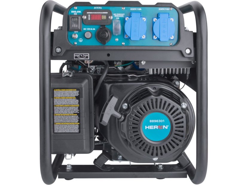 Heron 8896301 elektrocentrála se svářečkou 160A, benzínová 14HP/5,5kW