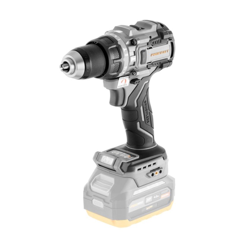 Procraft Industrial SCD20C-BB/20/4 Industrial/C20/2/BI500  Sada aku vrtací šroubovák s příklepem  CD20C + 1x aku bateri 20 V 4 Ah, nabíječka C20/2 a taška BI500