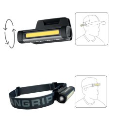 Scangrip FLEX WEAR KIT pracovní světlo určené k nošení, včetně čelenky a držáku na čepici 03.5811.25