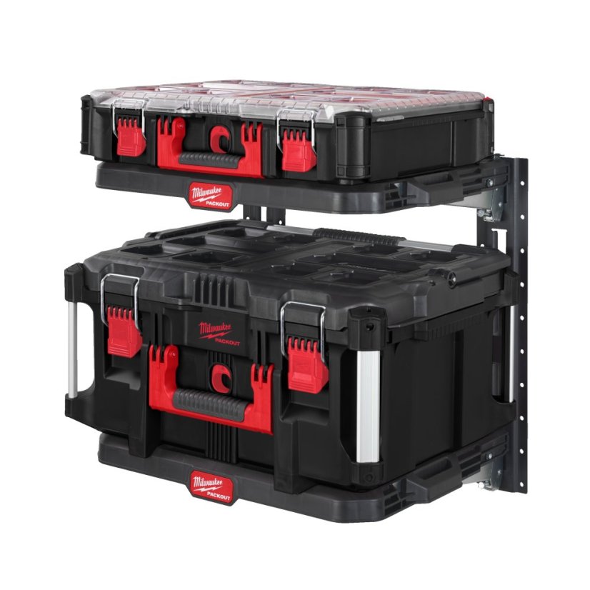 Milwaukee PACKOUT™ Sada regálového systému 2x police+2x nosník 4932472127