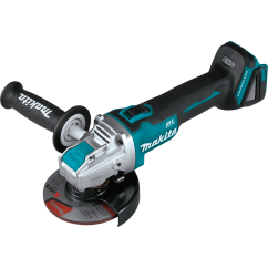 Makita DGA521ZX1 aku úhlová bruska s X-lock 125mm Li-ion LXT 18V, bez aku Z