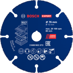 Bosch 2608902373 karbidový řezací kotouč EXPERT Multi Material, 76 × 10 mm
