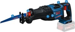 Akumulátorová přímočará pila Bosch EXSA18V-32.