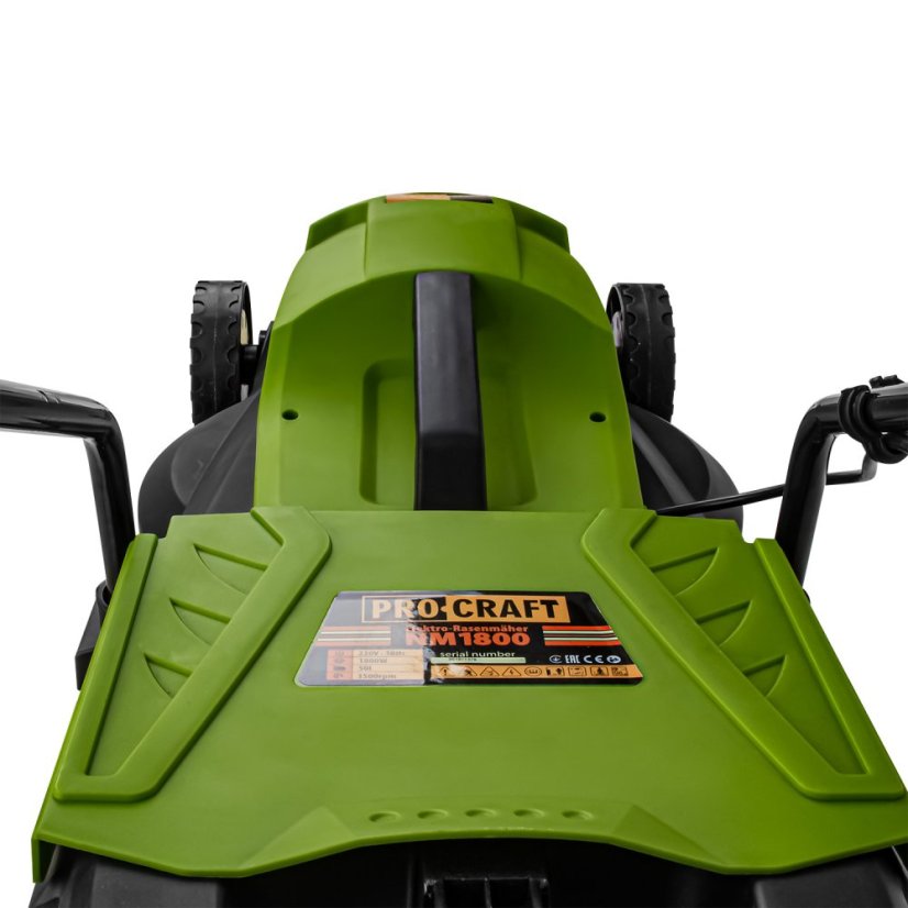 Procraft NM1800 elektrická sekačka na trávu 1500W