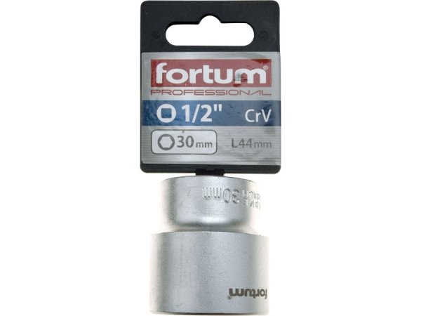 FORTUM 4700430 hlavice nástrčná 1/2", 30mm, L 44mm