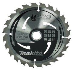 Makita B-32007 kotouč pilový dřevo MFORCE 165x2x20mm 24Z = old B-08006