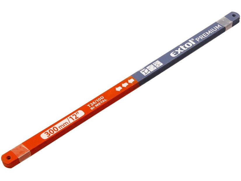 EXTOL PREMIUM 8812183 plátek pilový na kov, Bi-metal, bal. 10ks, 300mm EXTOL PREMIUM 8812183 plátek pilový na kov, Bi-metal, bal. 10ks, 300mm