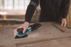 Makita BO006CGZ aku vibrační bruska s regulací 100x150mm Li-ion XGT 40V bez aku Z