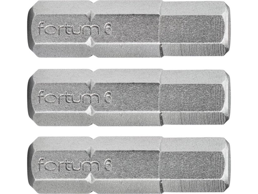 FORTUM 4741506 hrot imbus sada 3ks, H 5x25mm, S2
