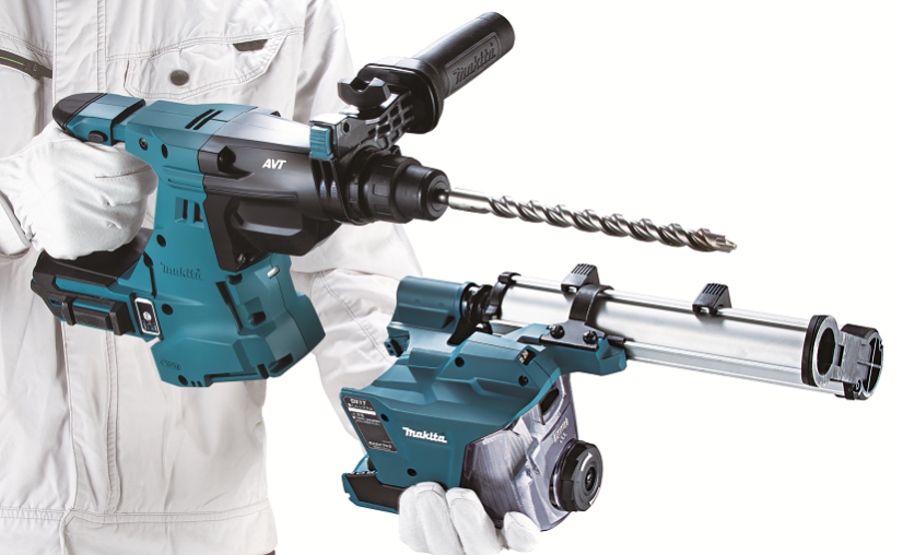 Makita HR012GZ aku kombinované kladivo s výměnným sklíčidlem  AWS Li-ion XGT 40V bez aku  Z