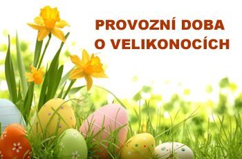 Provozní doba Velikonoční svátky