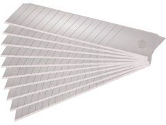 EXTOL CRAFT 9125 břity ulamovací do nože 10ks, 18mm(tl.05mm/14s)