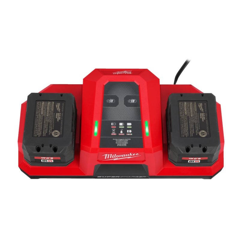 Milwaukee M18 DBSC supernabíječka se dvěma sloty 4932492531
