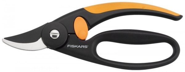 Fiskars 1001534 nůžky Fingerloop zahradní s chráničem prstů dvoučepelové