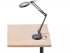 EXTOL LIGHT 43160 lampa stolní s lupou, USB napájení, 1300lm, 3 barvy světla, 5x zvětšení