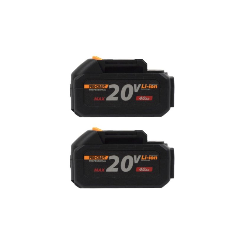 Procraft ATA-40C aku křovinořez s řidítky 400 mm 20 V 2x 4A h