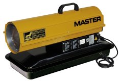 Master B70CED mobilní naftové topidlo s přímým spalováním 20 kW