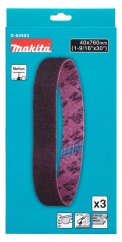 Makita D-80983 brusný pás 40x760mm střední hrubost 3 ks ocel