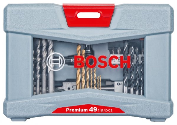 Bosch 2608P00233 49-dílná sada vrtáků a bitů Premium X-Line