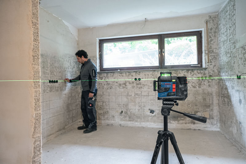 Bosch GLL 12V-100-33 CG zelený křížový laser
