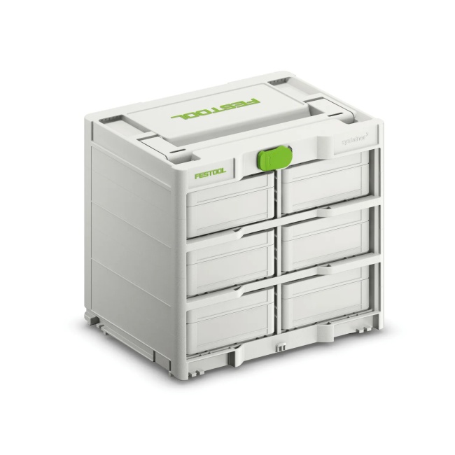 Festool 577816 SYS3-RK/6 M 337-Set Systainer3 Rack